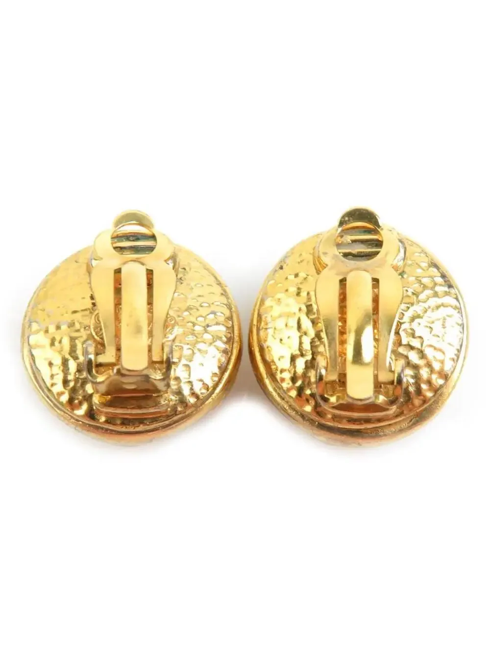 Auth Chanel Vintage Cc Logo Earrings #302870C30B